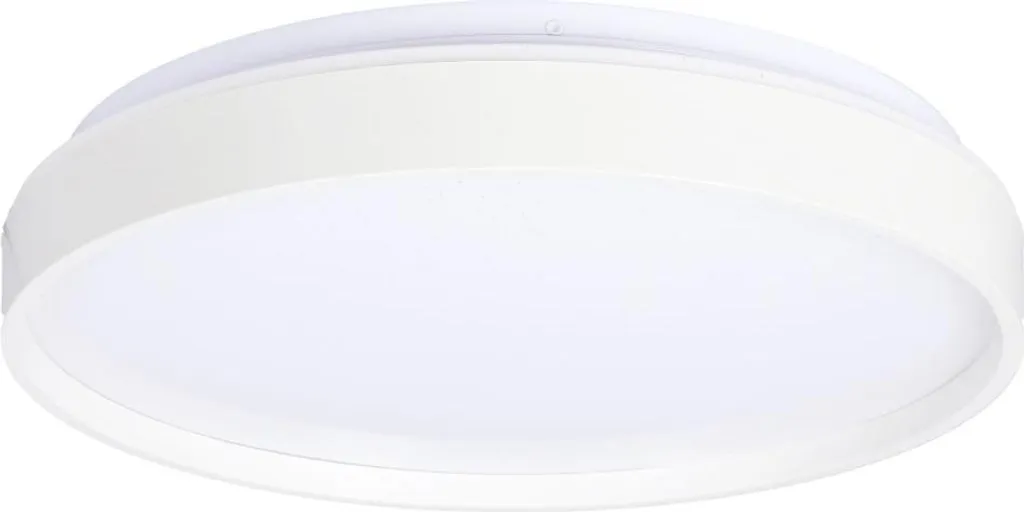 Luminaire de plafond LED TEXAS 18W blanc pour éclairage de salon chic