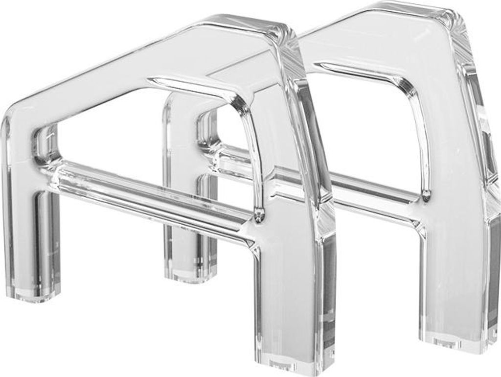 INF Transparenter Dreieckständer für PS5 Slim/Pro Digital Edition