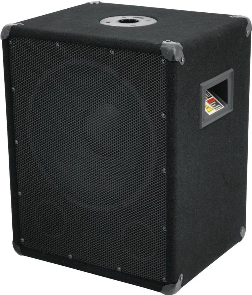 Subwoofer Passif 600W OMNITRONIC BX-1250 Enceinte de Basses de 12 Pouces