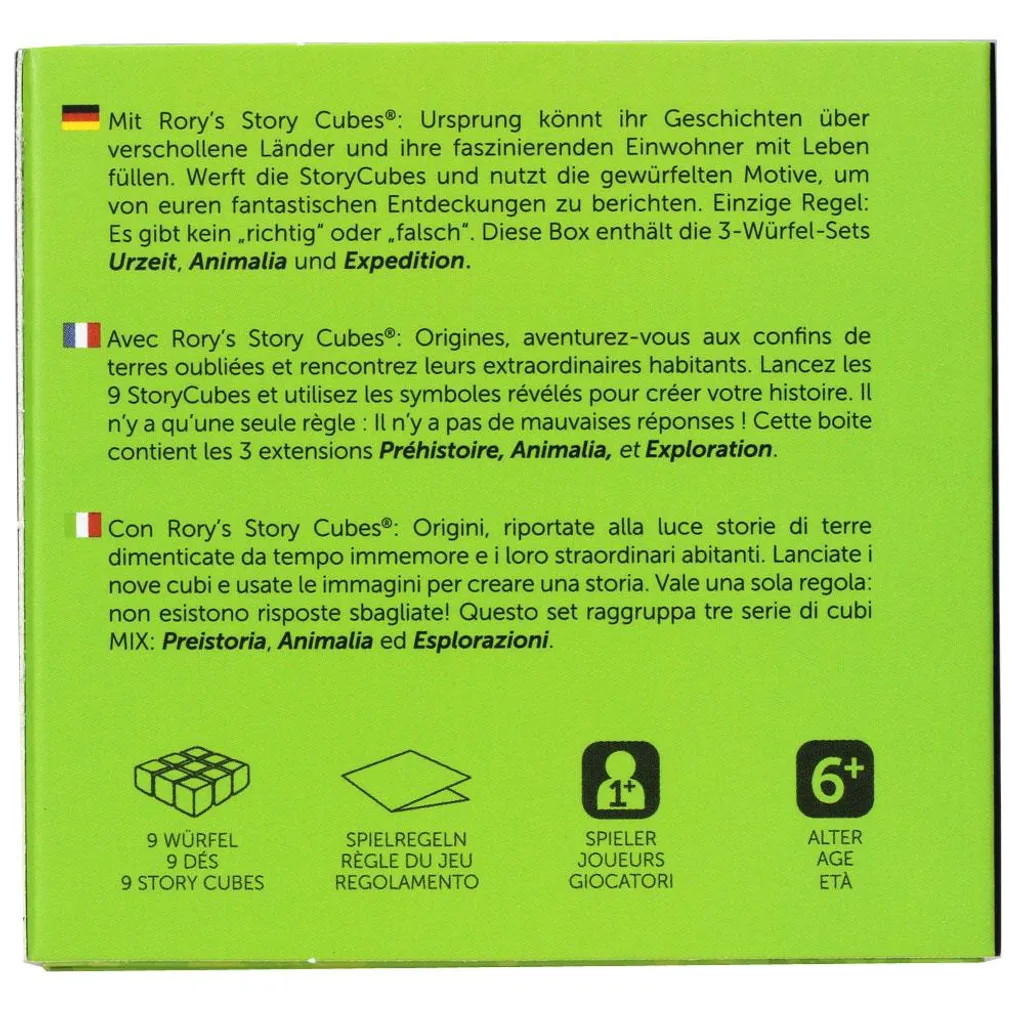 Rory's Story Cubes Primal - Jeu éducatif pour l'expression orale - 3