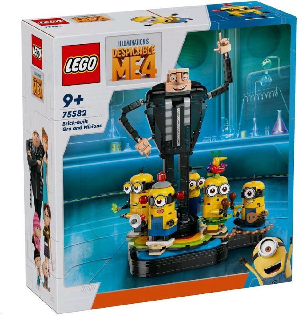 LEGO® LEGO Despicable Me 75582 Gru i Minionki z klocków Zdjęcie produktu 