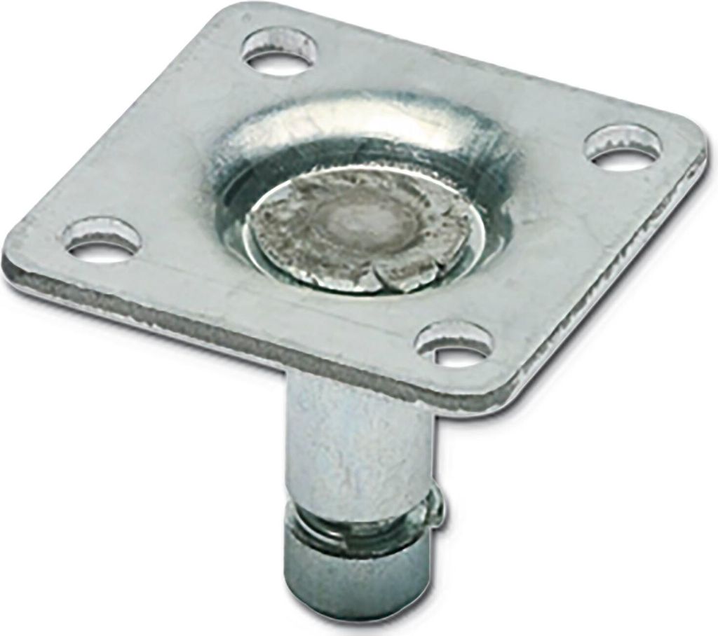 Anschraubplatte Standard für Möbelrolle Duo, Trio und Mini Produktbild 