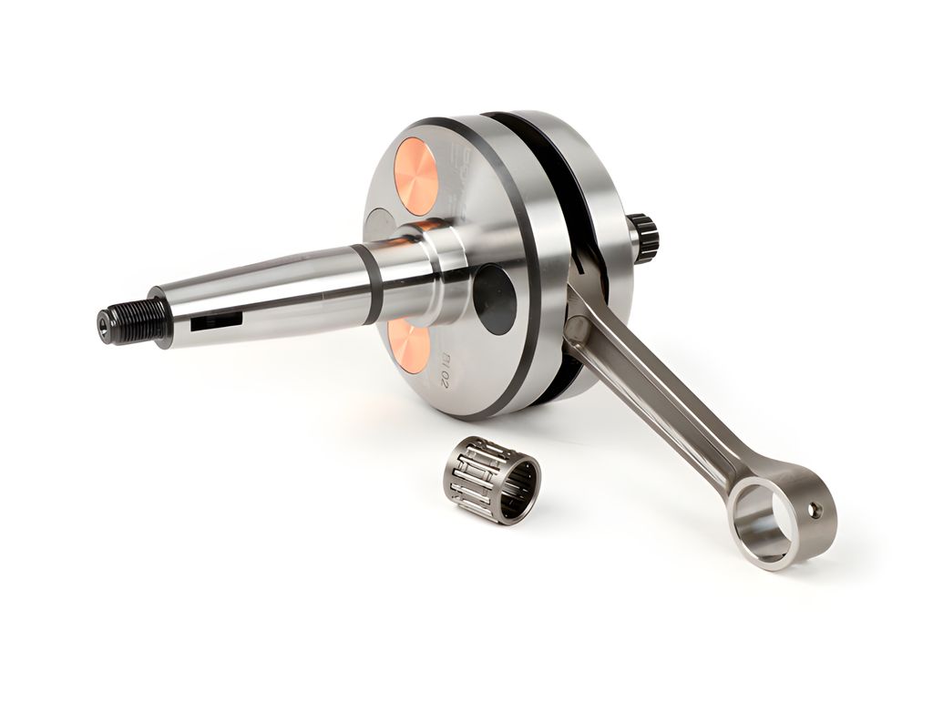 Kurbelwelle BGM HP Competition 58mm Hub, 107mm Pleuel für Lambretta DL, GP 125ccm, 175ccm, 200ccm, 225ccm, 250ccm