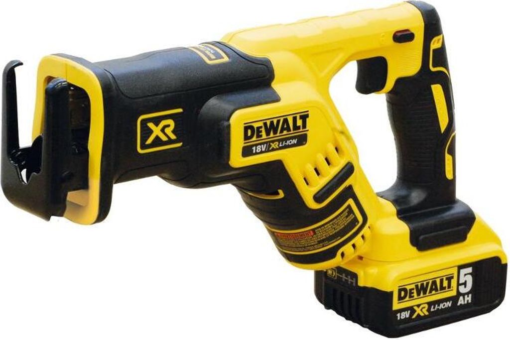 DeWALT DCS367P2, Schwarz, Gelb, 2900 SPM, 2,86 cm, 30 cm, Produktbild 