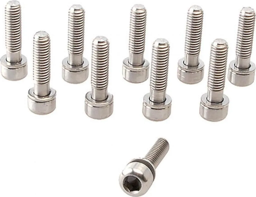 Vis Procraft Titan M6 x 19 mm argent : vis titane ultra-légère de précision