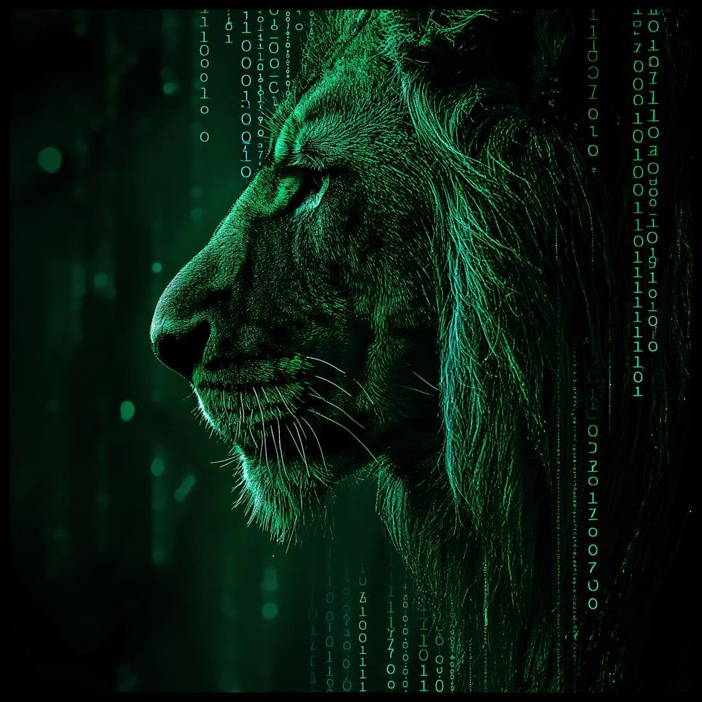 Plakat 70x70cm Code der Stärke