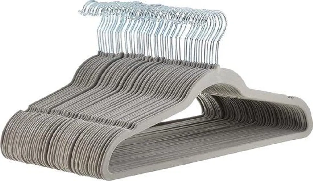 Cintres pour vestes et costumes taille 50 gris - Cintrage large luxe