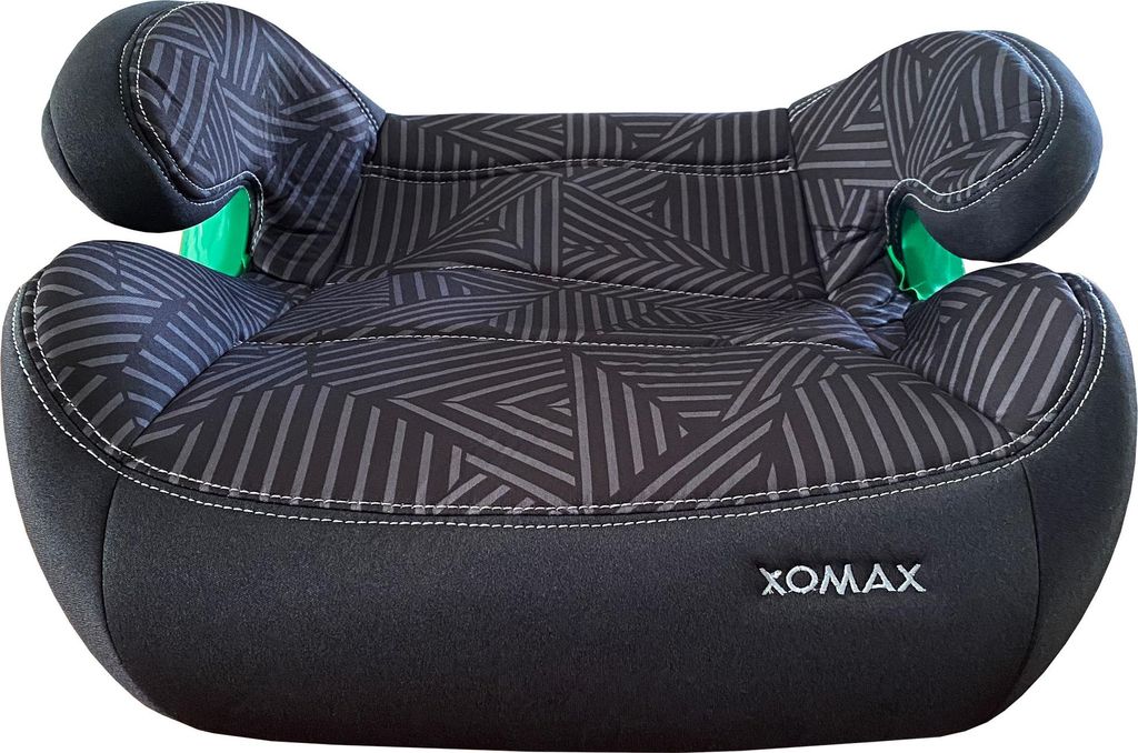 Kindersitz Sitzerhöhung mit ISOFIX I mitwachsend I 15-36 kg, 6-12 Jahre, Gruppe 2/3 I bequeme Armlehnen I ECE 8 ,Farbe:Streifen