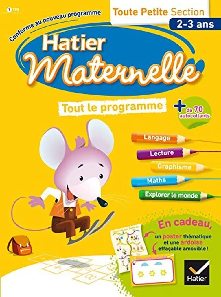 Tout le programme Toute Petite Section : aidez votre enfant à 2 ans