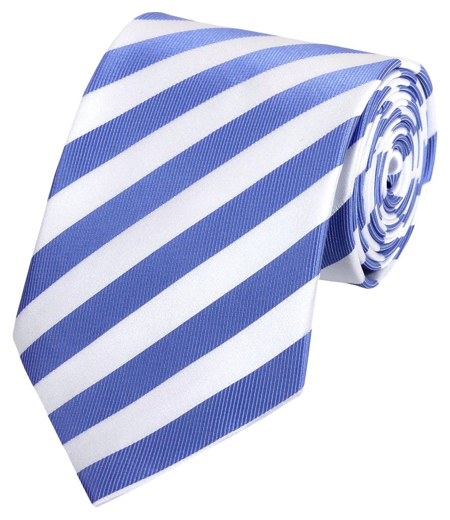 Fabio Farini - 1 Stück gestreifte Herren Krawatte - Tie mit Produktbild 