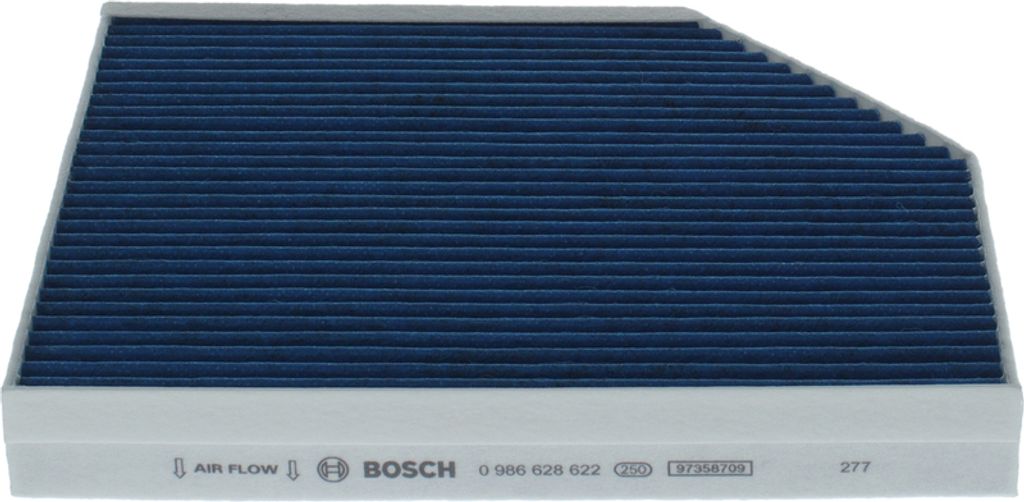 BOSCH 0 986 628 622 Innenraumfilter Pollenfilter für AUDI A4 Avant (8K5, B8) Aktivkohle