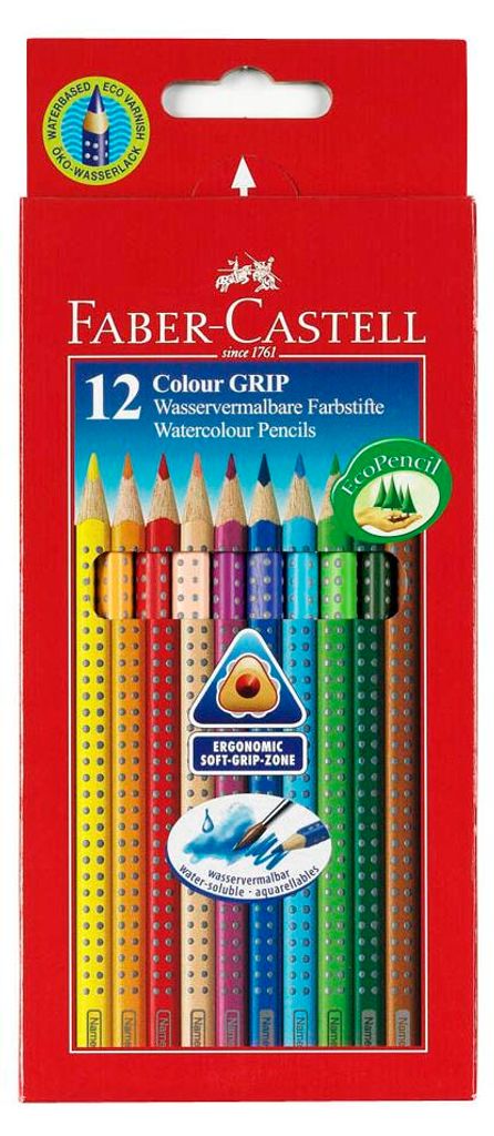 Ołówek kolorowy Faber-Castell Colour GRIP 112412 kolorowy Zdjęcie produktu 