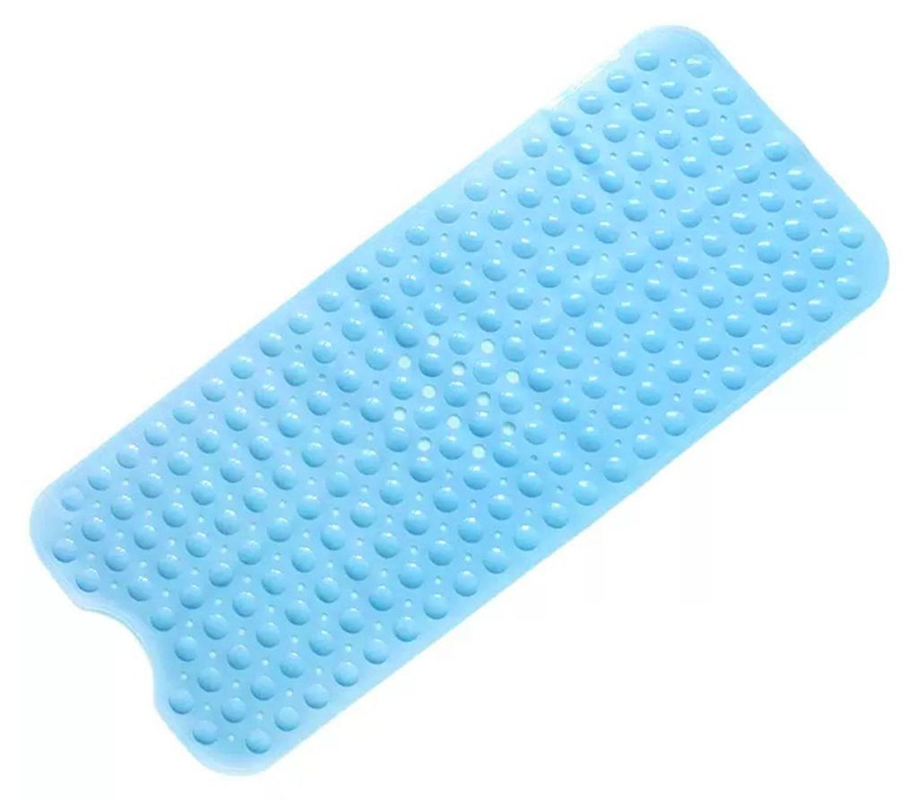 Badematte mit Saugnäpfen, rutschfeste Duschmatte, Badewannenvorleger mit Abflusslöchern, maschinenwaschbar für sicheres Duschen und Baden