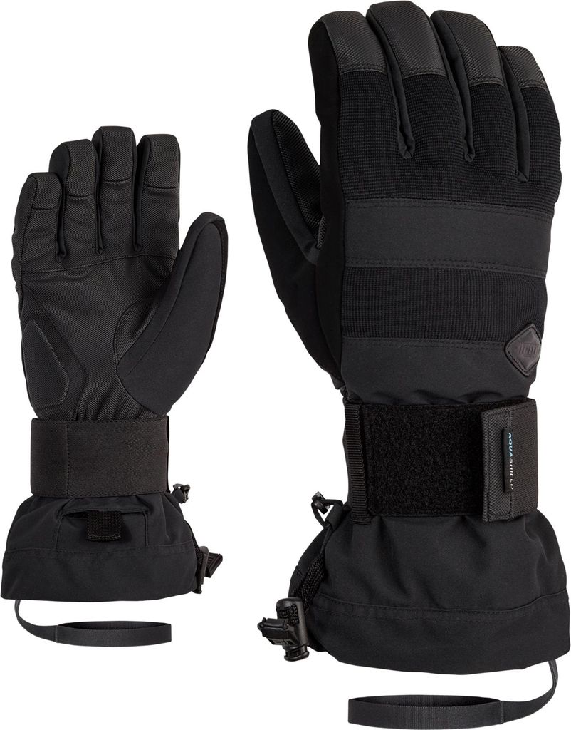 ZIENER MILO-Z AS glove man black black 10,5