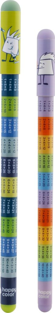 Radierbarer Stift Multiplikationstabelle Happy Color