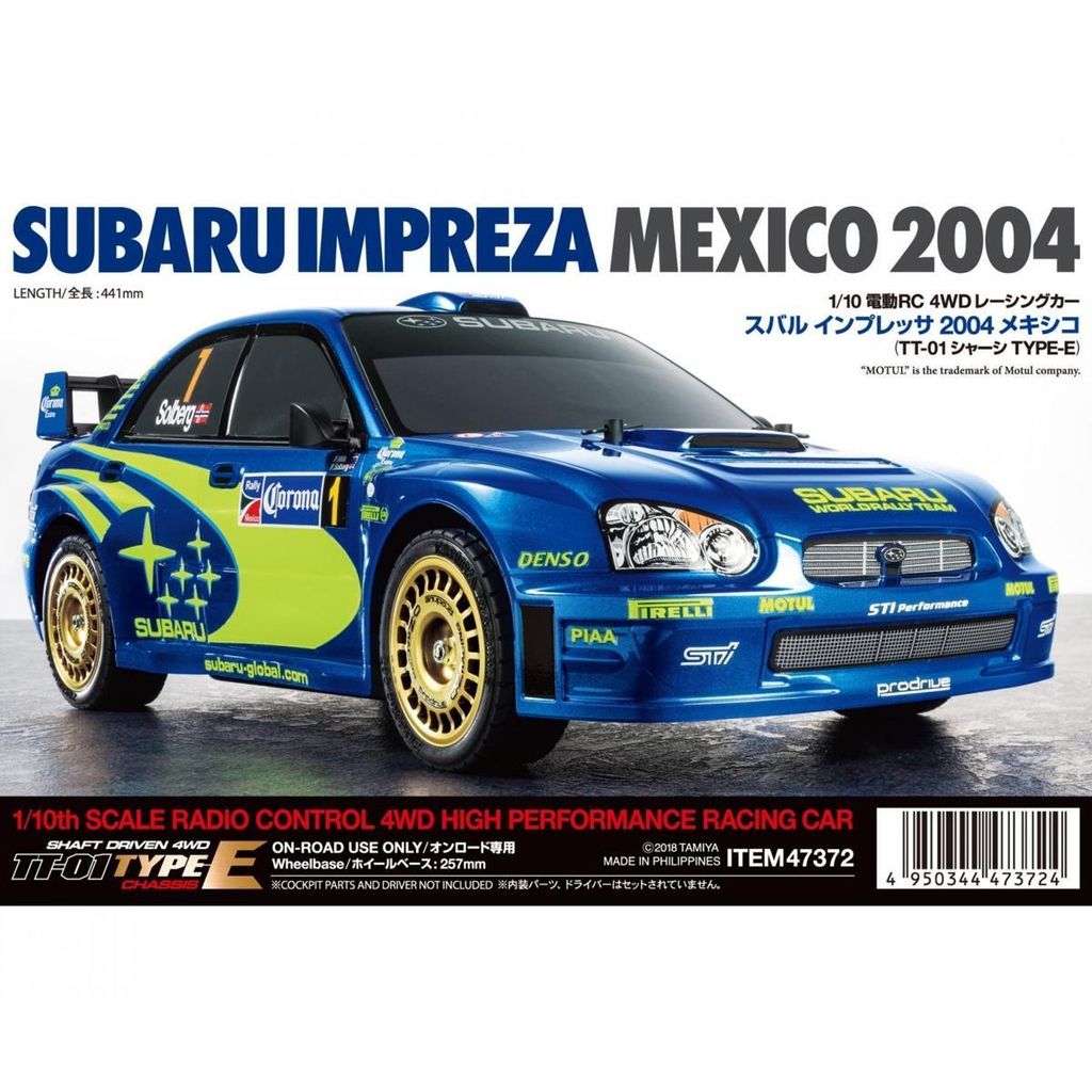 Tamiya 1:10 RC Subaru Impreza WRX 2004 (TT-01E) # 300047372 Produktbild 