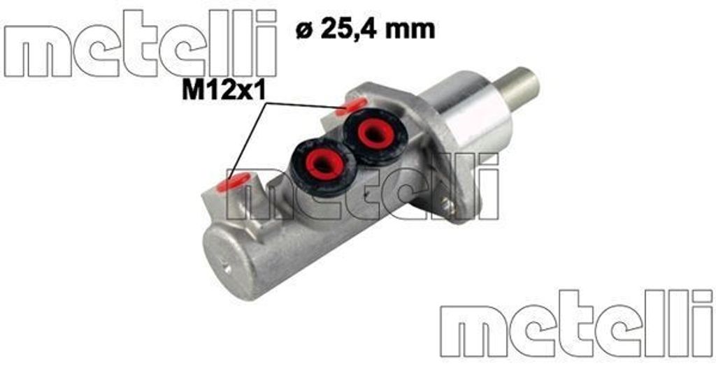 METELLI 05-0608 Bremszylinder Hauptbremszylinder für SEAT Alhambra (7V8, 7V9)