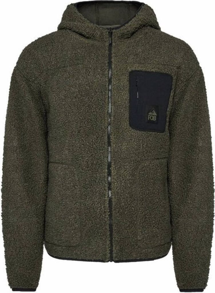 4F Sherpa Herren-Winterfleece Größe: M