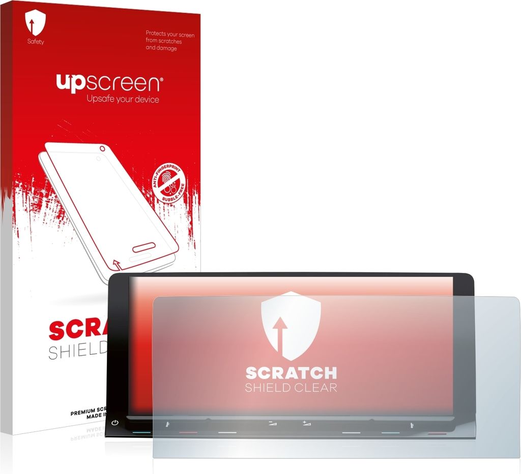 upscreen Schutzfolie für Volkswagen T7 Multivan Life Discover Media 10" Displayschutz Displayschutzfolie Folie Klar Transparent