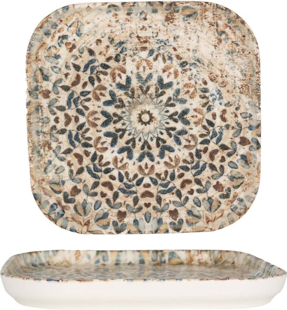 Rinart Servierschale - Aztec - Porzellan - 17x17 cm Produktbild 