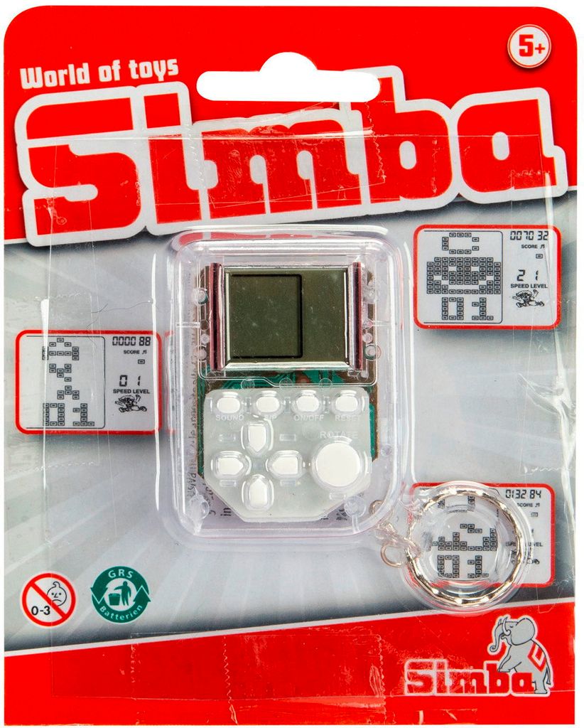 Simba Kinderspiel Geschicklichkeitsspiel Brickgame LCD-Spiel 108614688