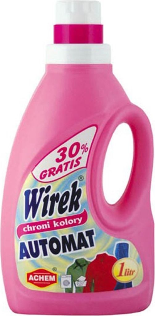 Wirek Waschmittel 1L Automatische Farbwäsche Produktbild 1