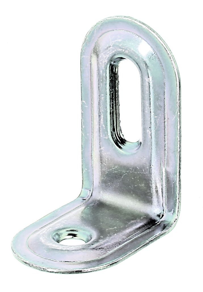 Alberts Verstellwinkel | geprägt | galvanisch verzinkt, dickschichtpassiviert | 40 x 22 x 28 mm | 50er Set