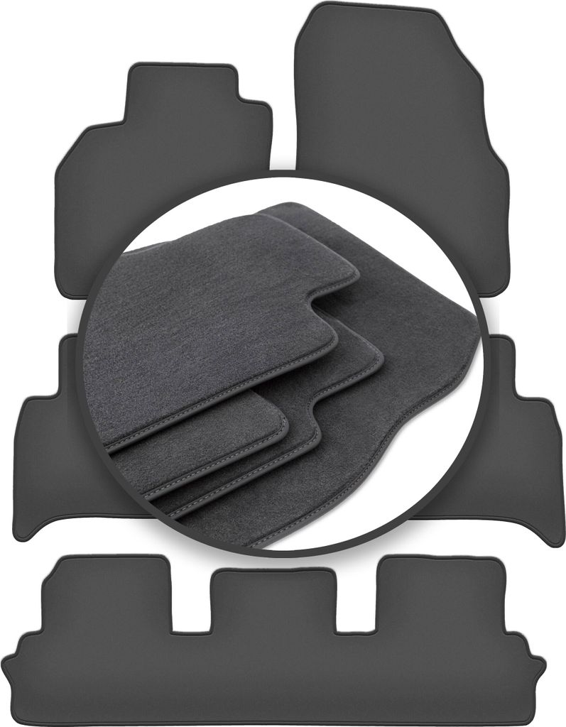 Premium-Fußmatten für: Renault Grand Scenic III 7-Sitzer (2009-2015)