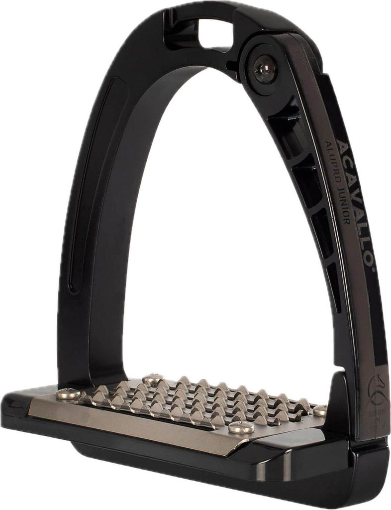 Acavallo Arena Alupro Junior Steigbügel Schwarz 10.5 cm Produktbild 6