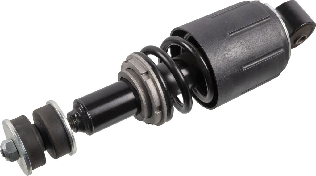 FEBI BILSTEIN Dämpfer Fahrerhauslagerung 176297 Hinten für DAF CF mechanisch 3,2kg