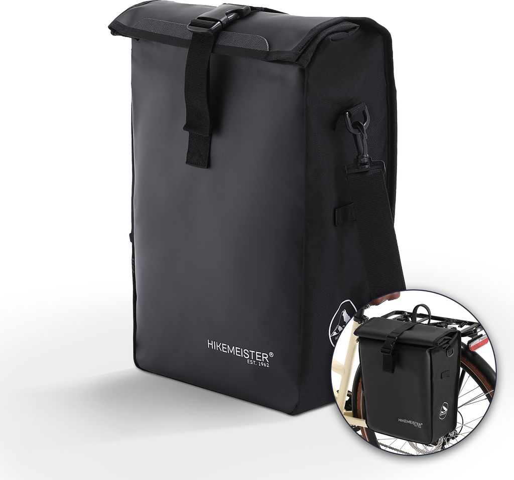 HikeMeister® Fahrradtasche für Gepäckträger - Einzeltasche Produktbild 