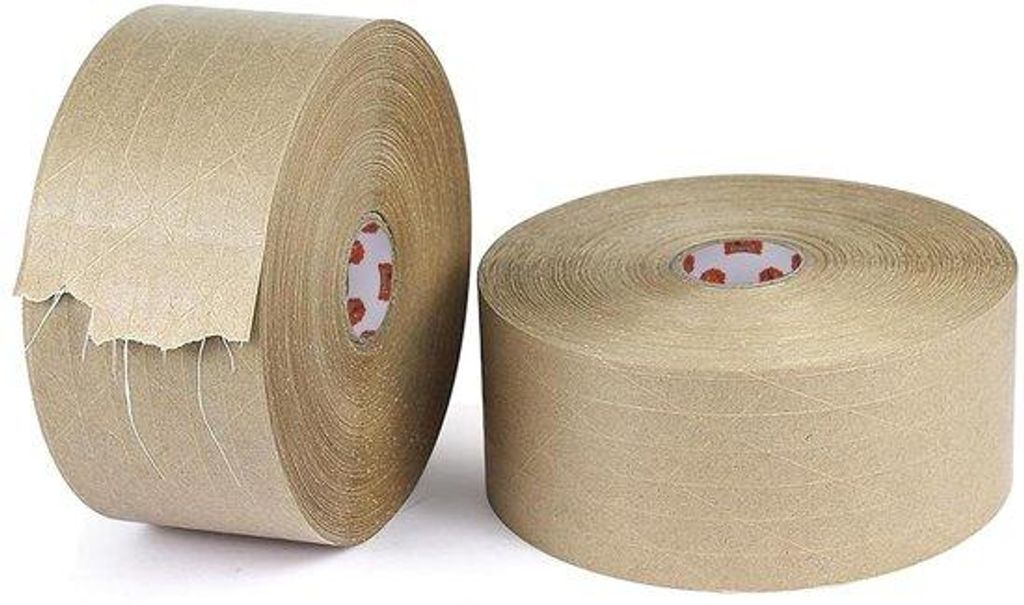 Kraftband für Kartonverpackungen - Manipulationsbeständige Dichtung - 70 mm x 116 m - Braun