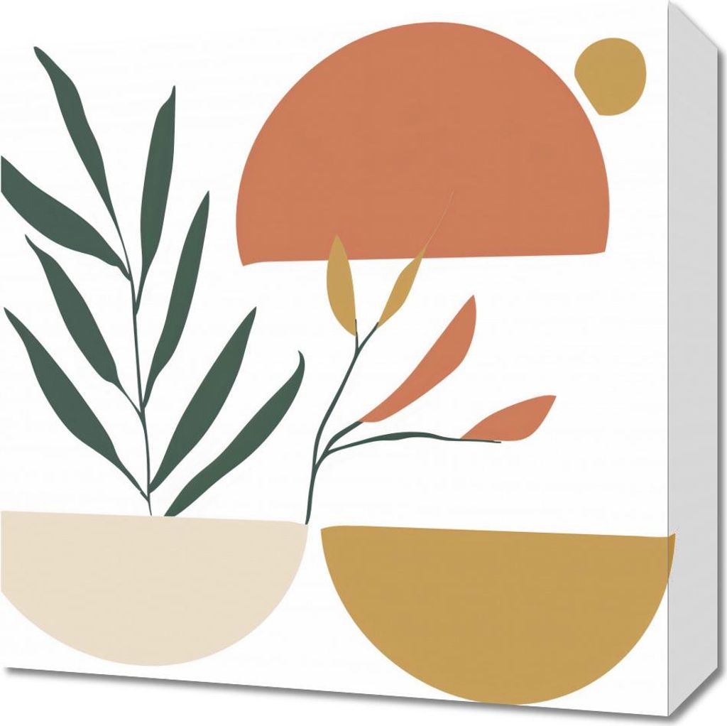 Bild 40x40cm Verblasene Töne