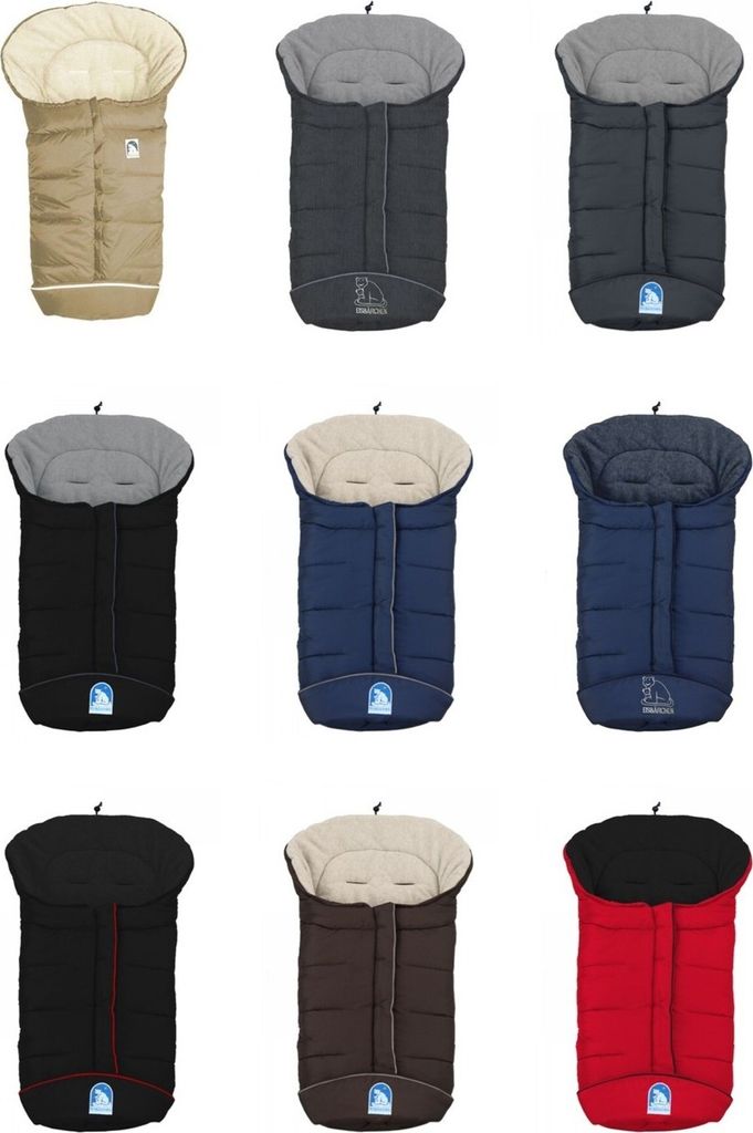 Heitmann Felle Winterfußsack, Serie "Eisbärchen" Farbe: Sand/Beige 7965SB