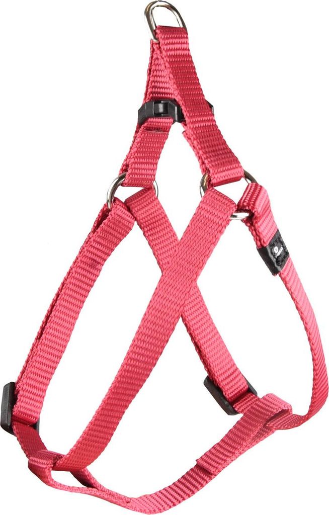 Flamingo Geschirr Step & Go Ziggi kirschrot, Maße: 20-35 cm / 10 mm