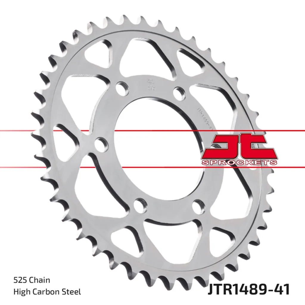 Couronne Kettenrad 41Z Pas 525 SI Haute Résistance pour Moto de Sport