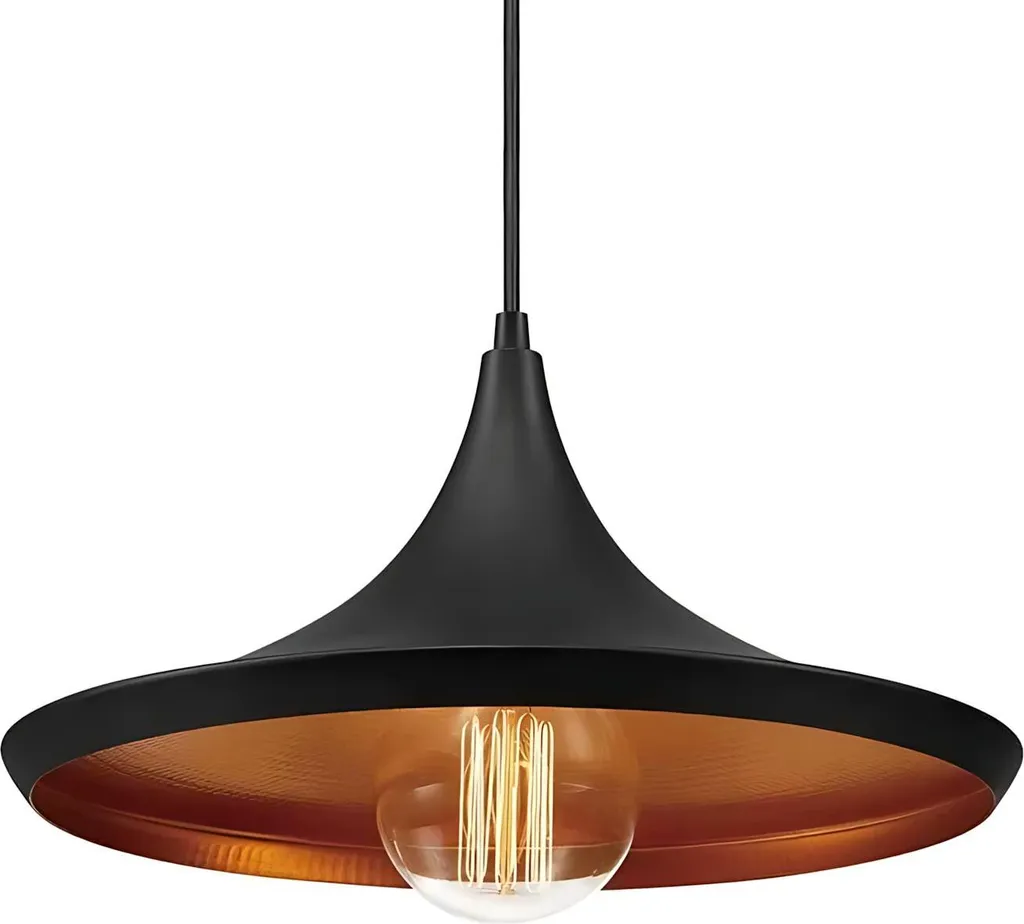 Lampe Suspendue Toolight APP609-1C Costa C Black Style Industriel Chic
