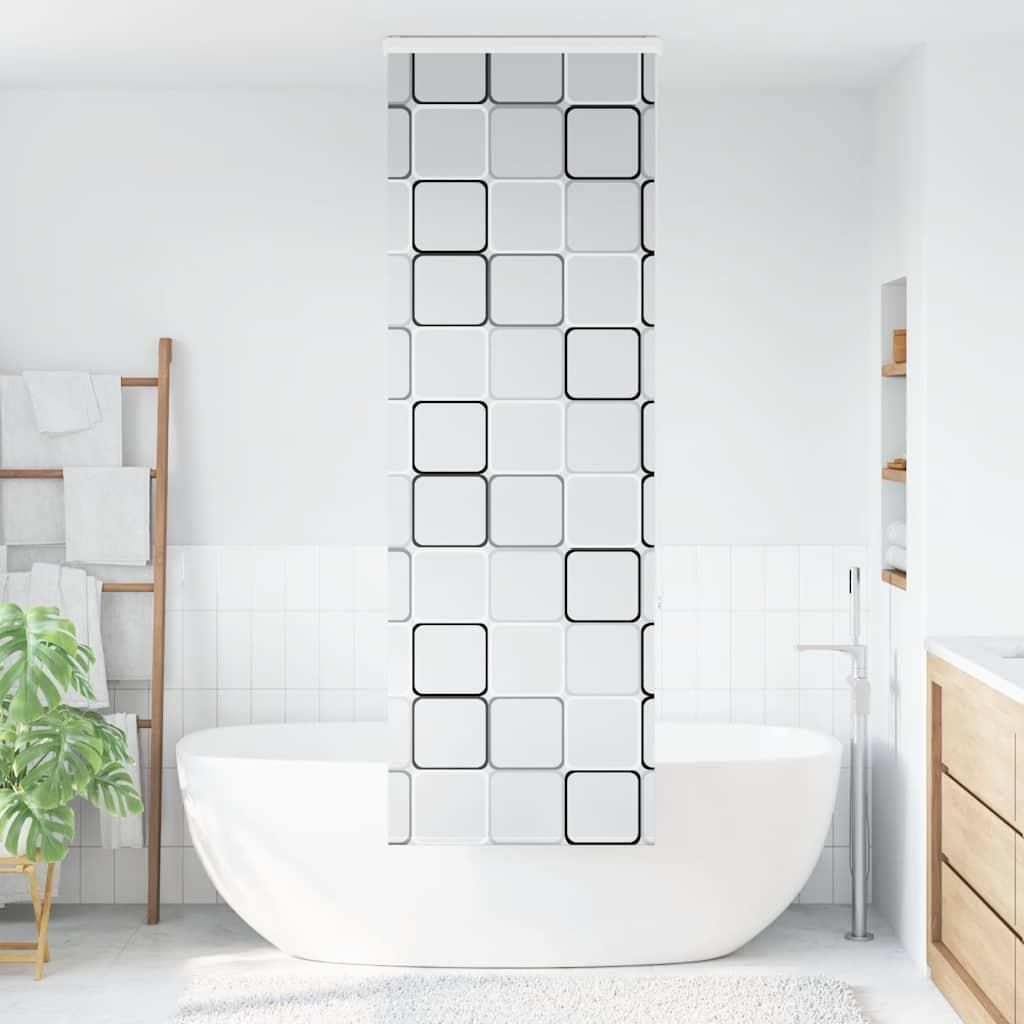 vidaXL Duschrollo mit Kassette 70x240 cm Stoffbreite 66 cm