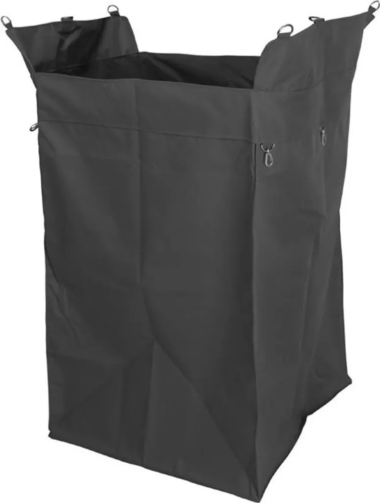 Sac à linge amovible noir Jantex L616 pour hôtellerie et entretien