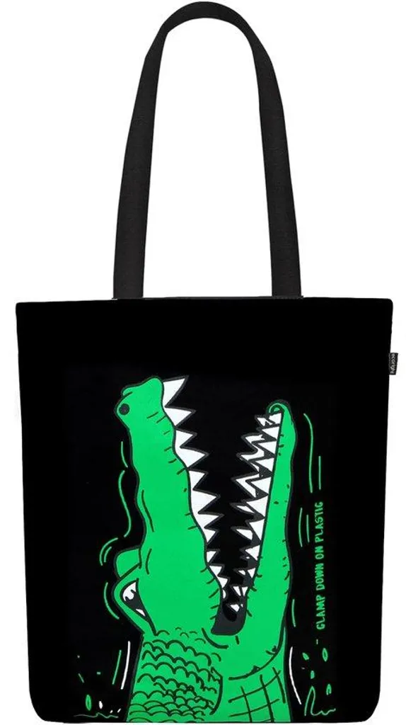 Sac de cours ou de courses en coton zippé pour femme active et chic