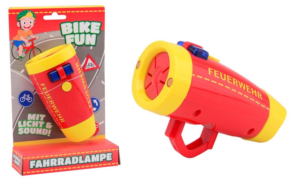 Johntoy Fahrradlicht mit Sound - Kinder Fahrrad Zubehör