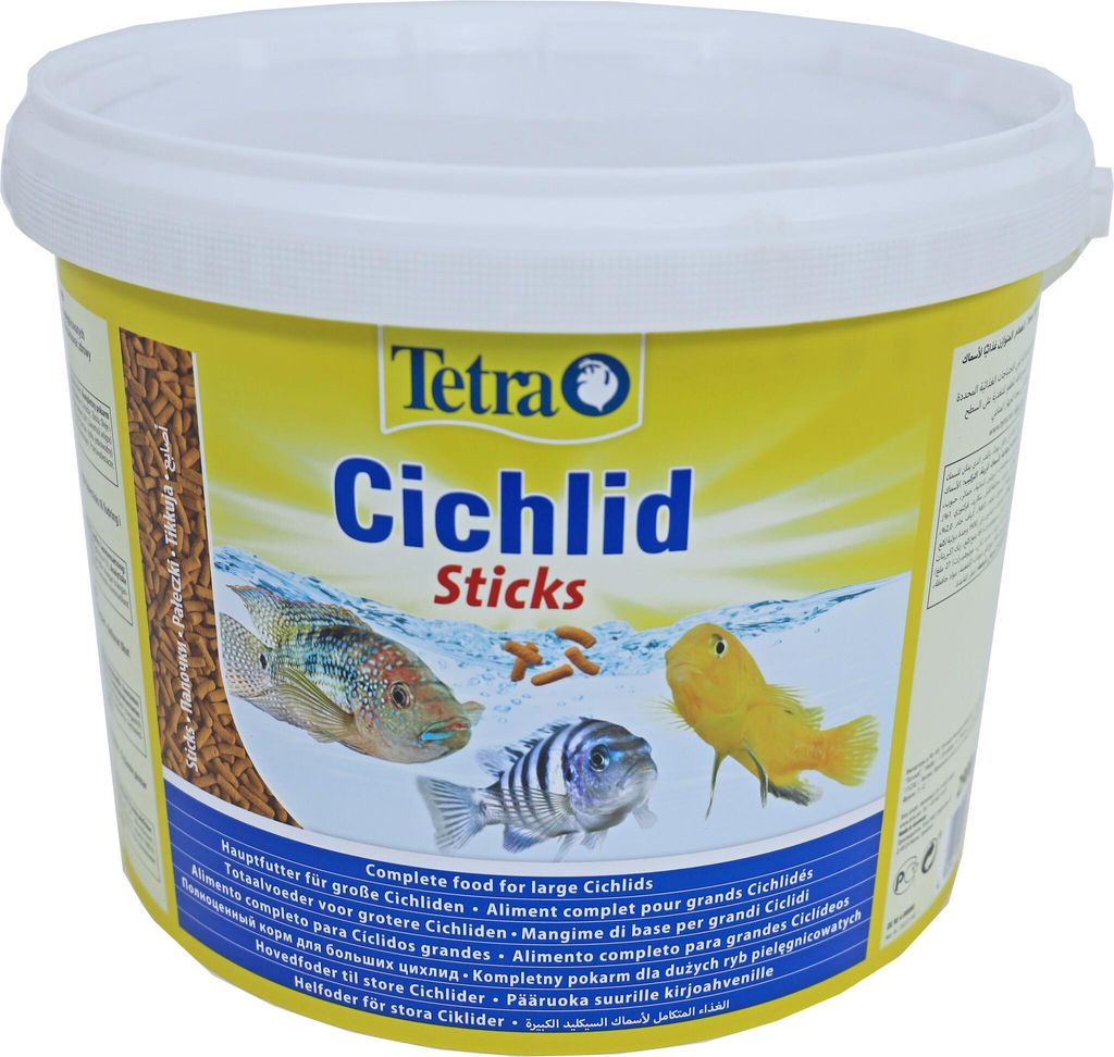 Tetra Cichlid Sticks Emmer 10 Liter Productafbeelding 