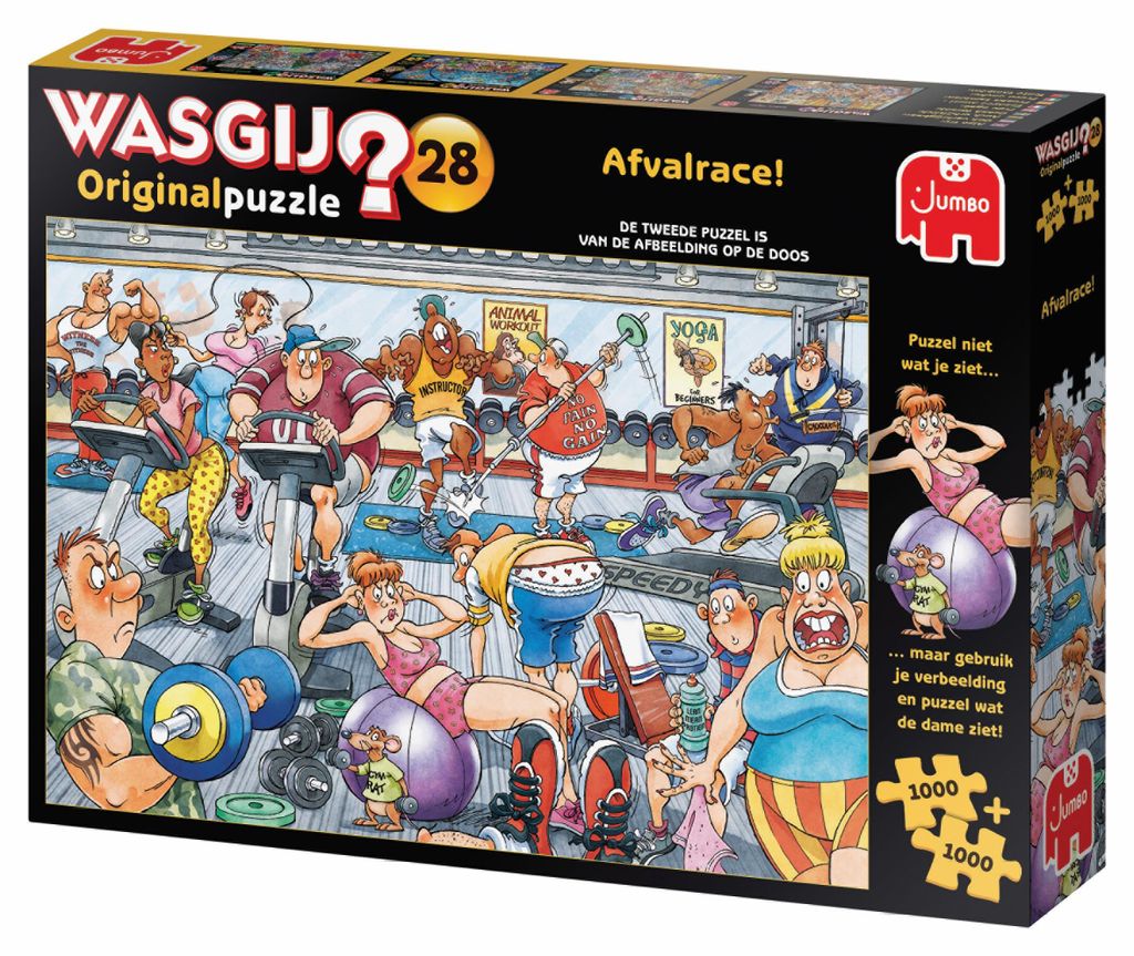 Jumbo Spiele GmbH Wasgji - Afvalrace 2x1000T 1 Produktbild 