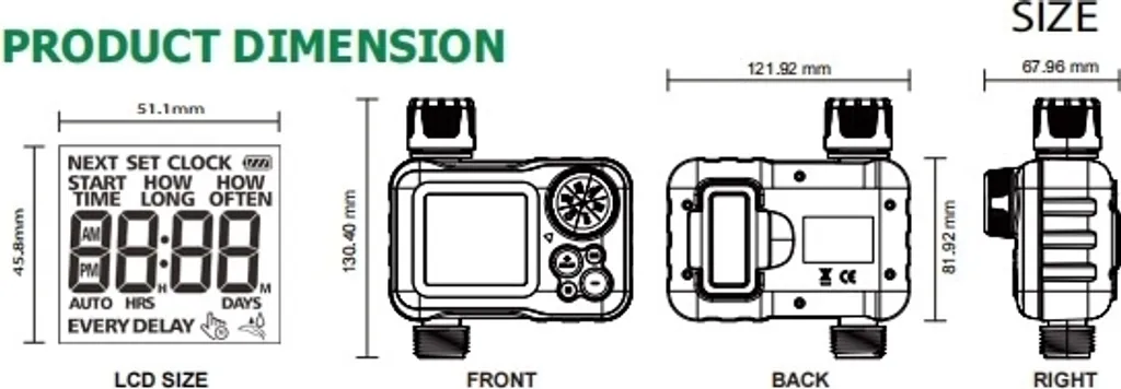 Programmateur arrosage numérique pour éviter le gaspillage d'eau - 5