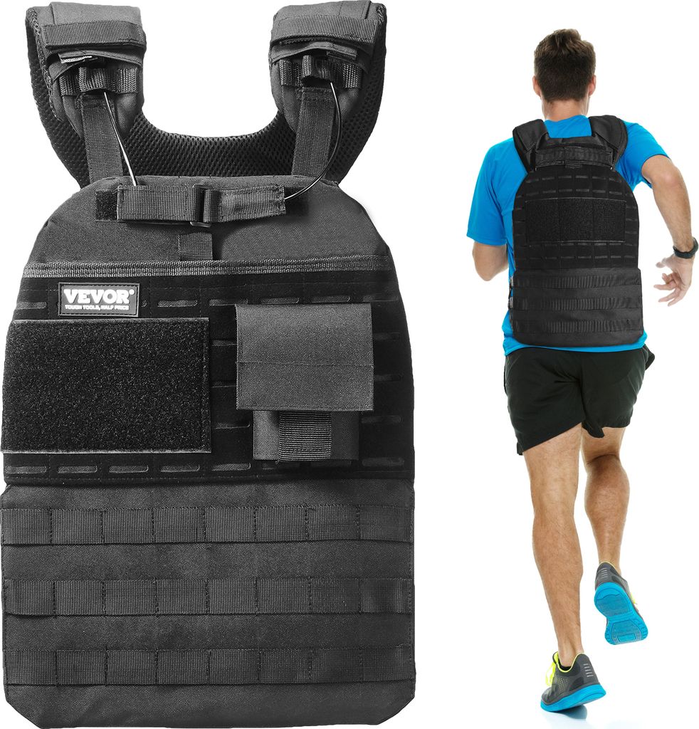 VEVOR Gilet de poids 40 lbs veste de poids réglable hommes Image du produit 