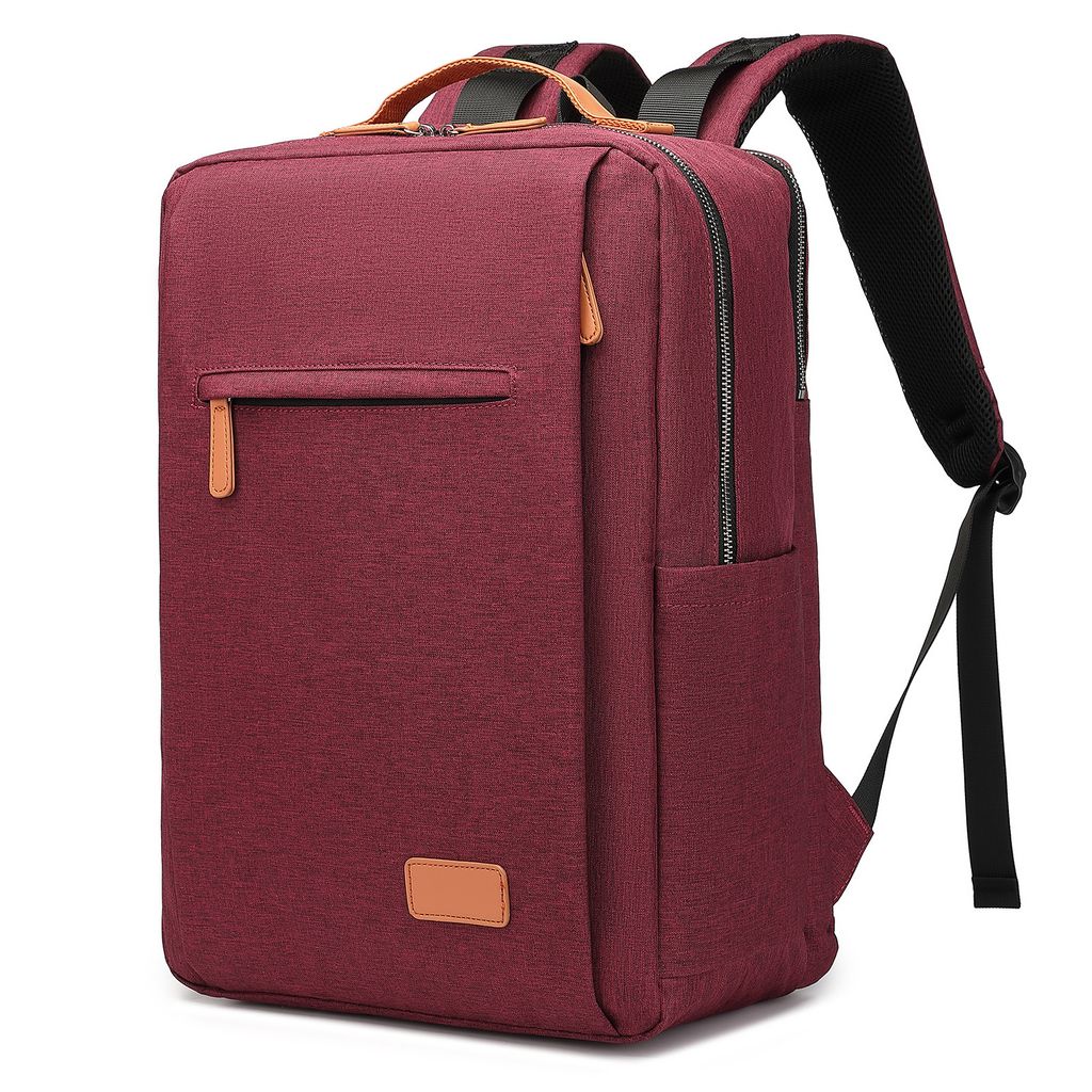 STILVORA Rucksacktaschen Multifunktionaler, Laptop-Business-Tasche, Schulrucksack, Uni, Großer Reiserucksack, robust, bequem & praktisch, Rot