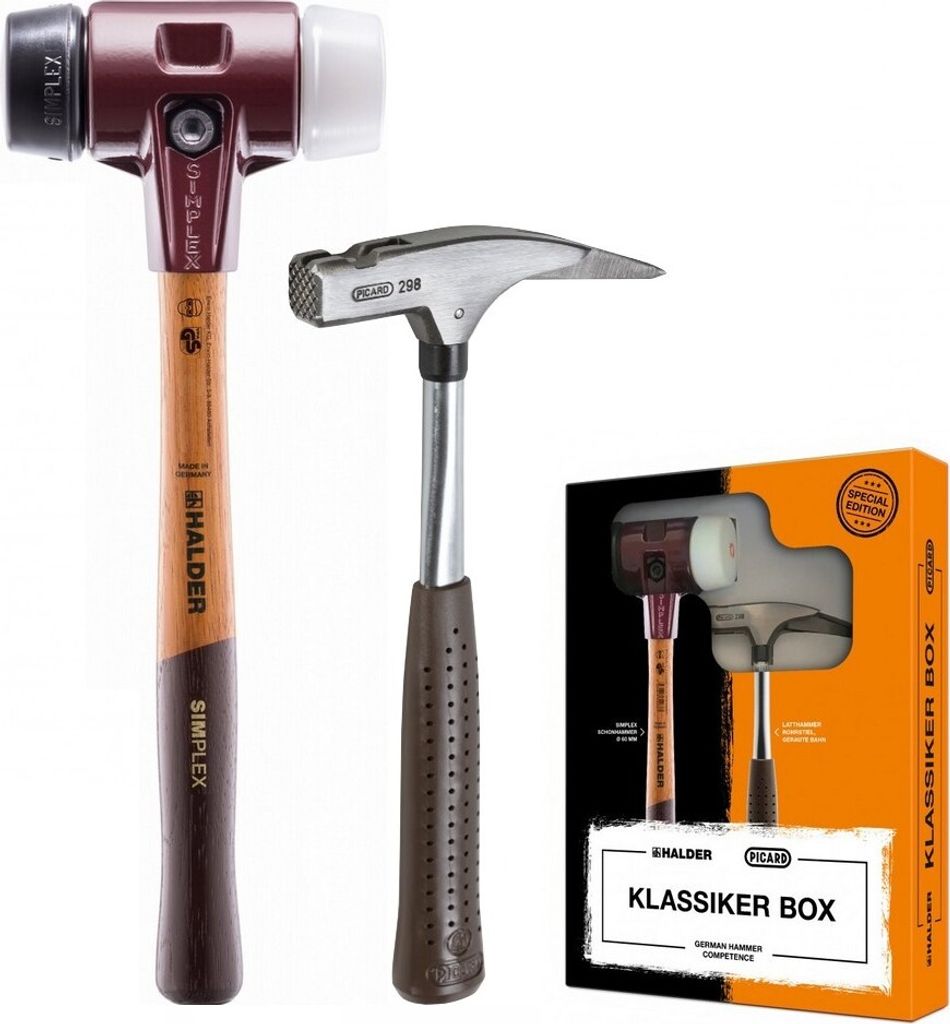 HALDER & PICARD Klassiker Box SIMPLEX Schonhammer Latthammer 298 Set 3027s016
