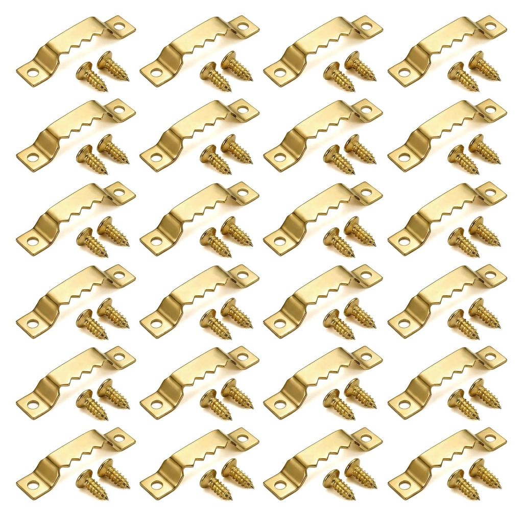 Beeldophangers – 20 stuks met schroeven – Ophangers voor Productafbeelding 