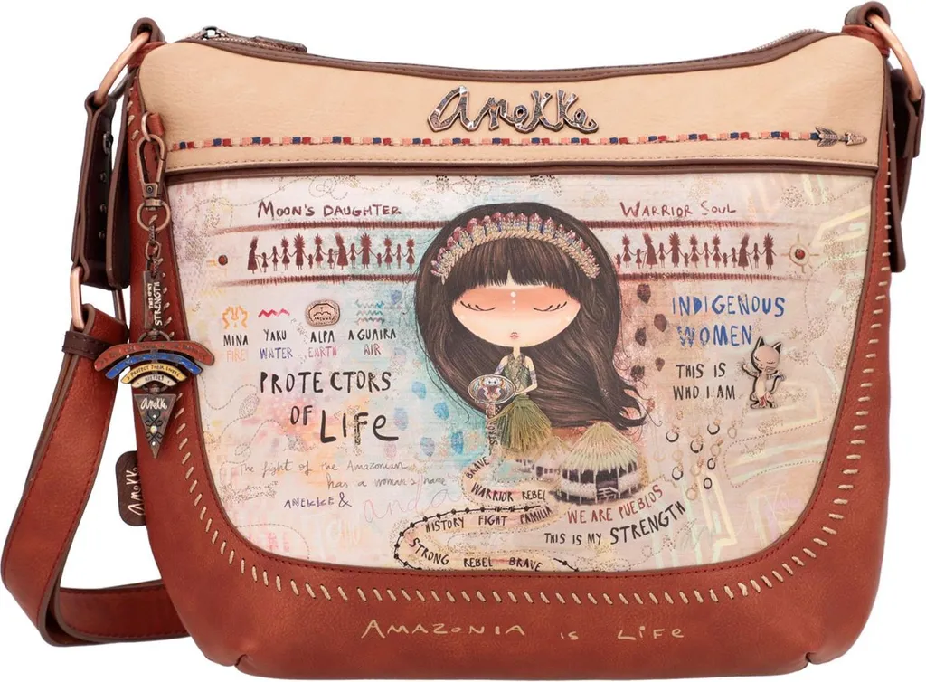 Borsa Tracolla Anekke Menire Multicolor: Look Amazonia Style 2025