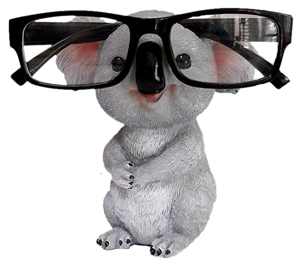 Brillenhalter für den Schreibtisch im Home Office (Koala)